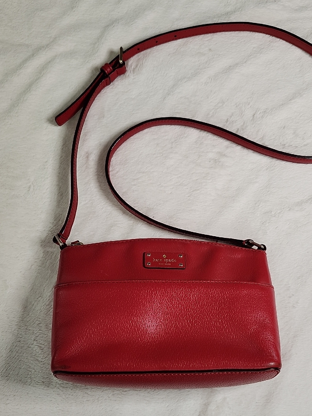 Kate Spade Millie Grove Street Crossbody Purse In Red